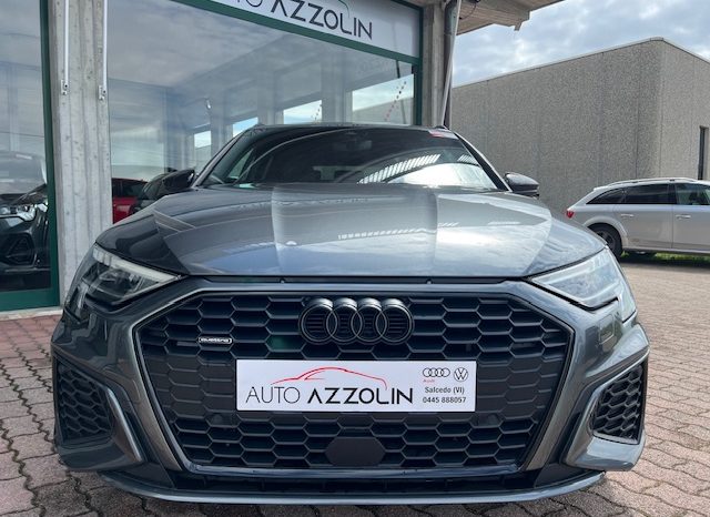 Audi A3 Sportback 40 Tdi Q- S-tr. S-line, 19″, Look nero full